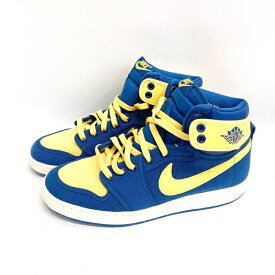 NIKE ナイキ AIR JORDAN 1 KO LANEY DO5047-407 スニーカー ネイビー×イエロー size27.5cm【中古】 rm