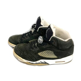 NIKE ナイキ 136027-035 AIR JORDAN 5 RETRO OREO スニーカー ブラック size28cm【中古】 rm
