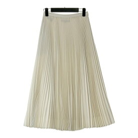 TSURU by MARIKO OIKAWA ツルバイマリコオイカワ SK-2192430 プリーツスカート アイボリー size34 【中古】 rm