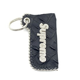 SUPREME シュプリーム 24AW b.b. Simon Leather Lighter Case Keychain ビービーサイモン レザーライターケース キーチェーン ブラック 【中古】 rf