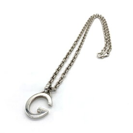 Gucci グッチ Gチャーム チェーンネックレス AG925 シルバー Size 45cm【中古】 rf