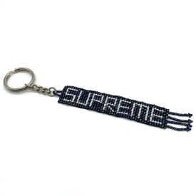 SUPREME シュプリーム 20SS Beaded Keychain ビーズ ロゴ キーチェーン キーホルダー マルチ 【中古】 rf