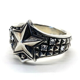 BLESS ブレス SV925 シルバー スターモチーフリング Size 19号【中古】 rf