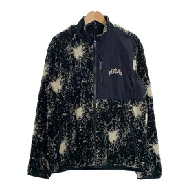 WELCOME SKATEBOARDS ウェルカムスケートボード Shattar Full-Zip Sherpa Fleece ボアフリースジャケット ジップアップ ブラック Size L【中古】 rf