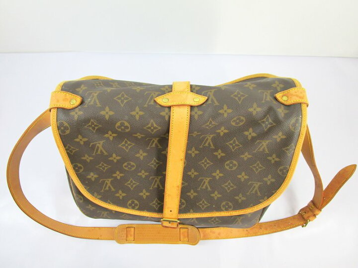 楽天市場】☆ LOUIS VUITTON ルイ ヴィトン ソミュール 35 ショルダー 