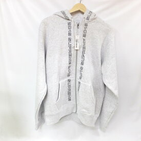 未使用 タグ付き 保管品【Supreme】シュプリーム トップライン ジップアップ Ash Grey ミディアム M ブランド ファッションアイテム スウェット og