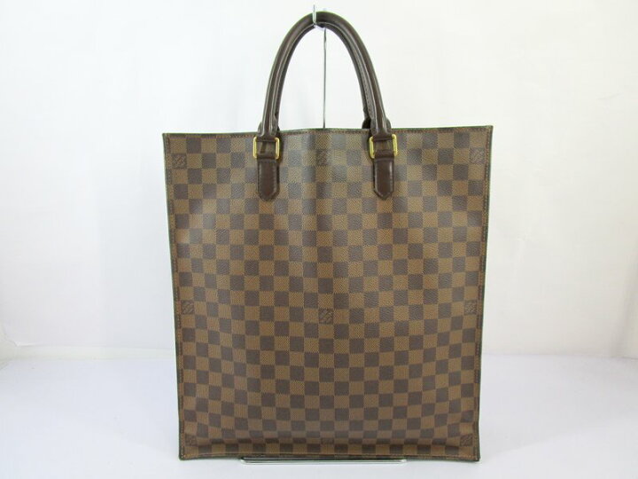 楽天市場】☆ LOUIS VUITTON ルイ ヴィトン ダミエ サックプラ トート  