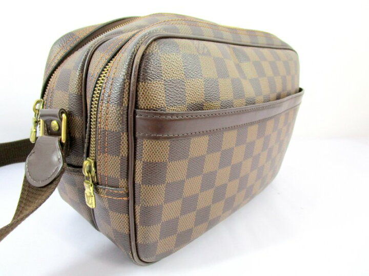 楽天市場】☆ LOUIS VUITTON ルイ ヴィトン ダミエ リポーター PM 
