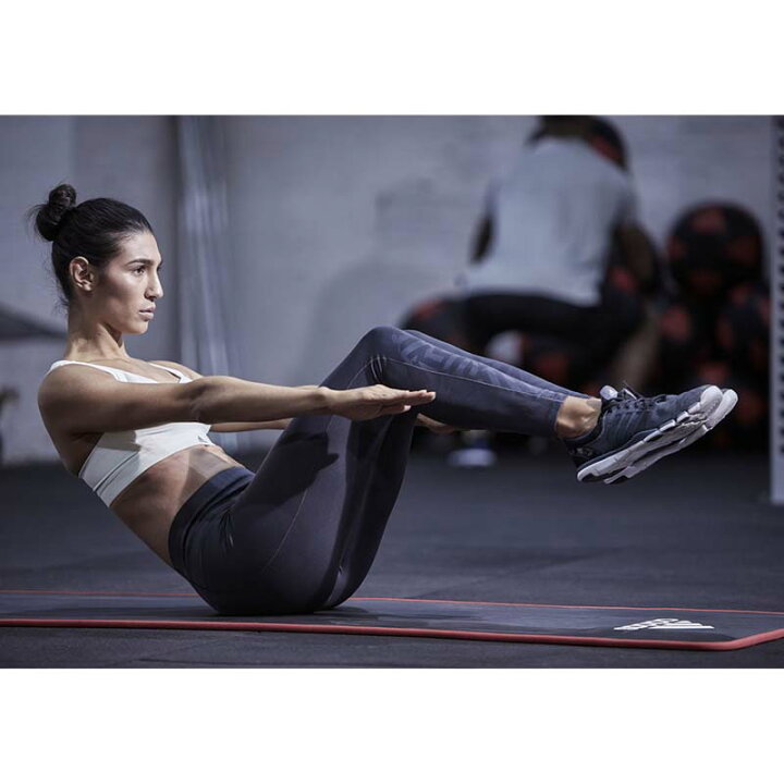 市場】adidas(アディダス) トレーニングマット ADMT-12235 | エクササイズマット フィットネスマット ピラティス マット  yoga mat ヨガ 用品 ホットヨガ おすすめ ラグ フィットネス エクササイズ トレーニング用品 筋トレ : GOLD'S GYM ＆  IRONMAN WEB SHOP