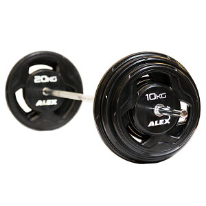 ALEX�@BPR���o�[�o�[�x���Z�b�g 120kg | �y��28mm�o�[�x���v���[�g�z�y��28mm���i���o�[�x���o�[�z