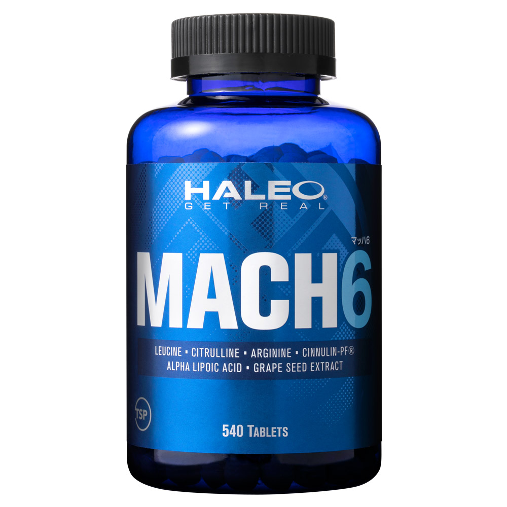 食事20分前に摂取し 栄養素のデリバリーサポート 普通の食事を強化 大規模セール 激安 新作 HALEO マッハ6 ハレオ 540タブ MACH6