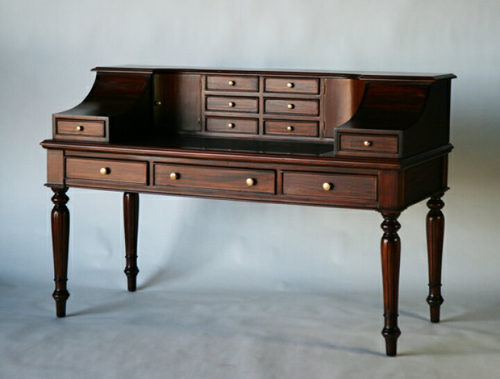 楽天市場】訳あり 送料無料 新品 マホガニー無垢材 デスク  