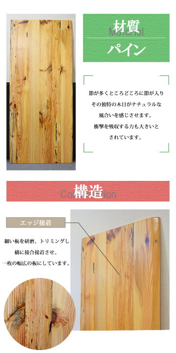 楽天市場】送料無料 天板 デスク テーブル 天板のみ パイン材 W1400 
