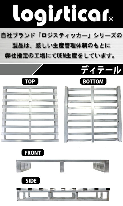 楽天市場】送料無料 スチールパレット スキッドパレット 1枚 約W1100 