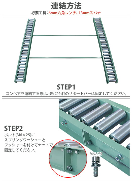 楽天市場】送料無料 ローラーコンベア コンベア 重量用 コンテナ用 1 