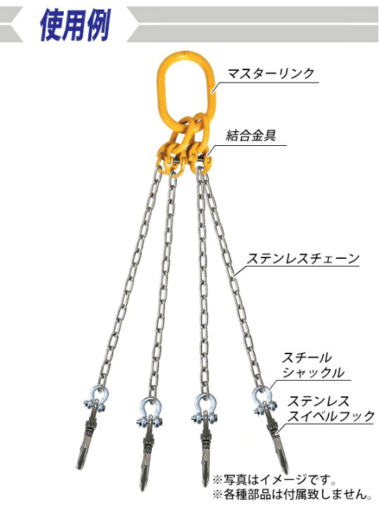楽天市場】送料無料 スチールシャックル ボルトタイプ M20 線径約20mm 