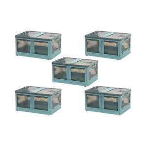  [{bNX ܂肽 5Zbg 47×35×24.5cm MTCY 30L IׂJ[ LX^[t 5ʊJ ωJ ςݏd X^bLO NA  vX`bN Rei ߑP[X