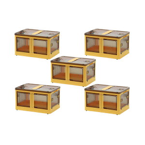  [{bNX ܂肽 5Zbg 51.5×36.5×30cm LTCY 42L IׂJ[ LX^[t 5ʊJ ωJ ςݏd X^bLO NA  vX`bN Rei ߑP[