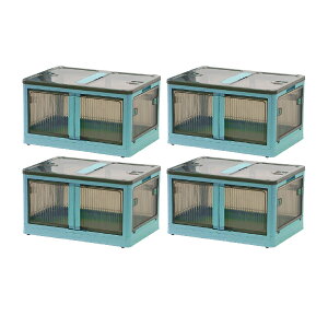  [{bNX ܂肽 4Zbg 60×42×34cm XLTCY 65L IׂJ[ LX^[t 5ʊJ ωJ ςݏd X^bLO NA  vX`bN Rei ߑP[X 