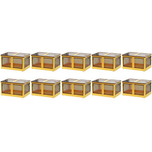  [{bNX ܂肽 10Zbg 66.5×47×37.5cm 2XLTCY 95L IׂJ[ LX^[t 5ʊJ ωJ ςݏd X^bLO NA  vX`bN Rei ߑP