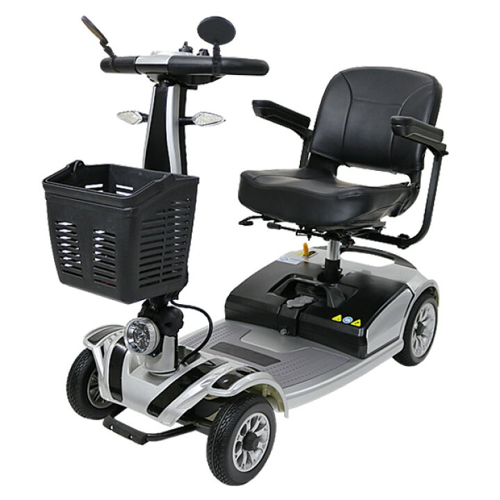 楽天市場】送料無料 新品 電動シニアカート 銀 シルバーカー 車椅子 