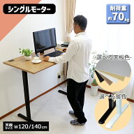 送料無料 昇降デスク 電動 エコノミーモデル PSE適合 120cm 1200mm 140cm 1400mm 耐荷重約70kg(脚部) ス…