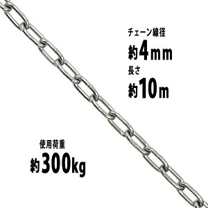  XeX`F[ `F[ a4mm gp׏d300kg 10m SUS304 JISKi XeX   ݂ `F[XO XO`F[ N`F[ `FC  N[