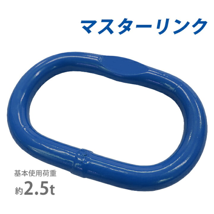 楽天市場】送料無料 マスターリンク 使用荷重約2.5t 約2500kg G100 