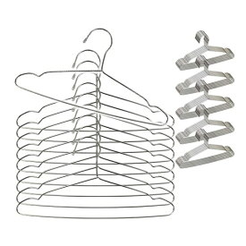 送料無料 ステンレスハンガー 60本セット 選べる4サイズ 幅約32cm 約40cm 約42cm 約45cm 滑り落ちにくい 曲がらない 軽い キッズ メンズ レディース ステンレス SUS201 ハンガー 衣類ハンガー 丈夫 サビにくい 洗濯 長持ち 収納 スリム おしゃれ ズボン 肩紐 sthangp60p