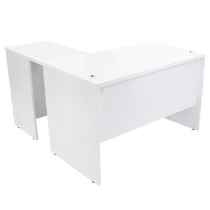 送料無料 選べる4カラー&右用左用 ワークデスク L字型 約W120×D130×H74 幕板 ゲーミングデスク L字デスク L型 サイドデスク 連結 オフィスデスク エグゼクティブ パソコンデスク PCデスク 約W120