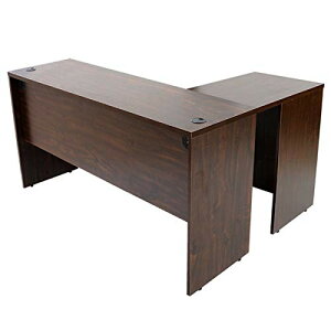 送料無料 選べる4カラー&右用左用 ワークデスク L字型 約W140×D115×H73.5 幕板 ゲーミングデスク L字デスク L型 サイドデスク 連結 オフィスデスク エグゼクティブ パソコンデスク PCデスク 約W1