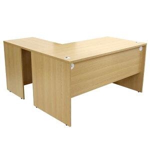 送料無料 選べる4カラー&右用左用 ワークデスク L字型 約W140×D140×H73.5 幕板 ゲーミングデスク L字デスク L型 サイドデスク 連結 オフィスデスク エグゼクティブ パソコンデスク PCデスク 約W1