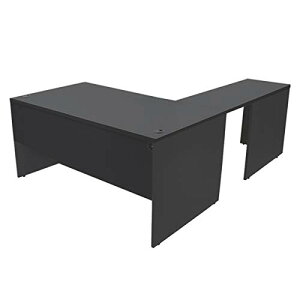 送料無料 選べる4カラー&右用左用 ワークデスク L字型 約W160×D180×H74 幕板 ゲーミングデスク L字デスク L型 サイドデスク 連結 オフィスデスク エグゼクティブ パソコンデスク PCデスク 約W160