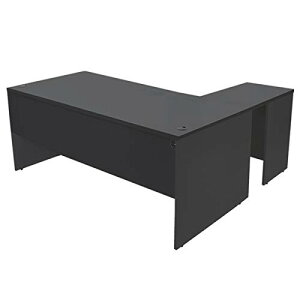 送料無料 選べる4カラー&右用左用 ワークデスク L字型 約W180×D150×H74 幕板 ゲーミングデスク L字デスク L型 サイドデスク 連結 オフィスデスク エグゼクティブ パソコンデスク PCデスク 約W180