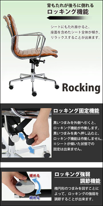 楽天市場】送料無料 新品 イームズアルミナムチェア ローバックチェア 