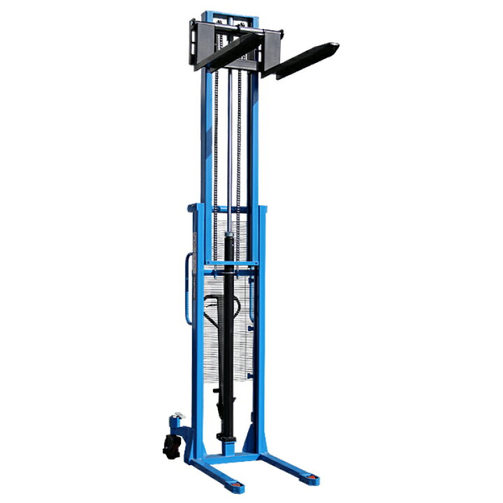 楽天市場】新品 ハンドフォークリフト 昇降 最高位3130mm 1000kg 送料 