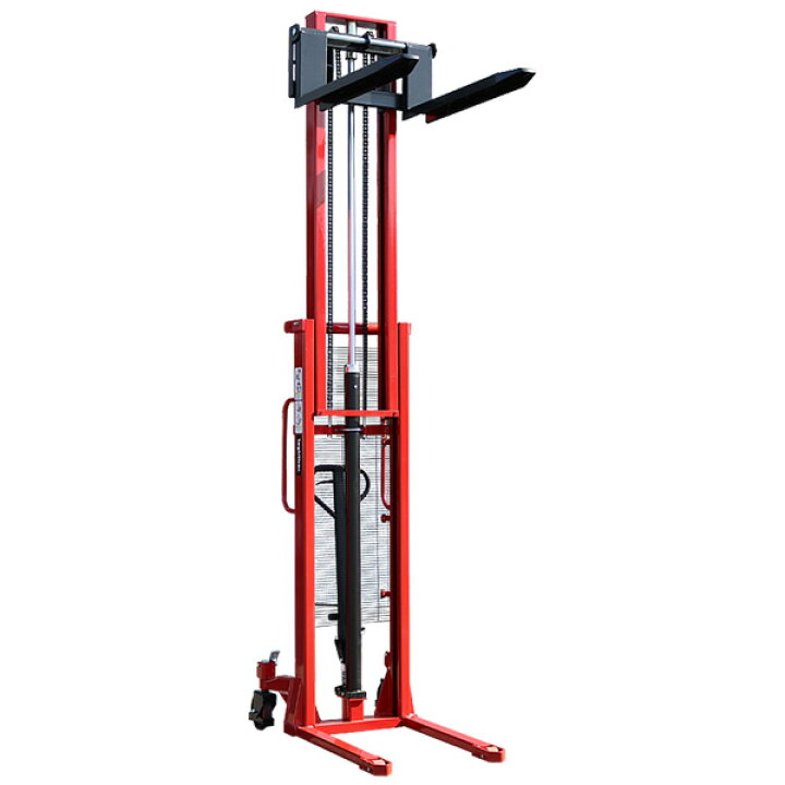 楽天市場】新品 ハンドフォークリフト 昇降 最高位3130mm 1000kg 送料 