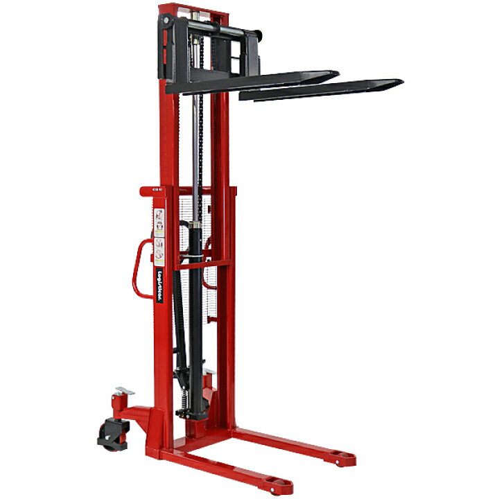 楽天市場】新品 ハンドフォークリフト 昇降 最高位2100mm 2000kg 送料  