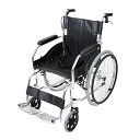 送料無料 車椅子 アルミ合金製 黒 約11kg TAISコード取得済 軽量 折り畳み 自走介助兼用 介助ブレーキ付き 携帯バッグ…