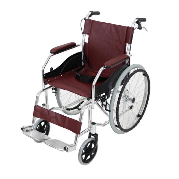 楽天市場】送料無料 車椅子 アルミ合金製 茶 約11kg TAISコード取得済 