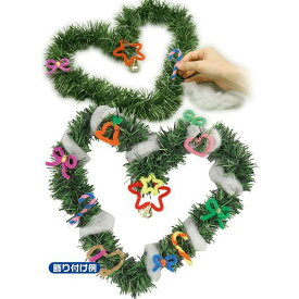 クリスマスリース　リース　手作りキット　クリスマス　工作キット　子供会　ワークショップ　クリスマスイベント　オリジナルリース　飾り　材料キット