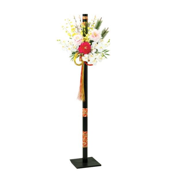 お正月用ディスプレイ　造花装飾　正月千代紙スタンド　180ｃｍ　2分割　※ステムは紙管です｜ゴールドスター