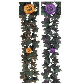 ハロウィンガーランド　ハロウィン装飾　ハロウィンガーランド　全長180cm　ディスプレイ飾り　もみじ　店舗装飾品