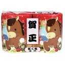 トイレットペーパー　干支（午）賀正 2ロール　60個セット販売　新年のご挨拶品・景品・粗品　トイレットロール　ノベ…