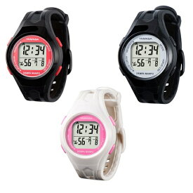 ヤマサ　ウォッチ万歩計 DEMPA MANPO (TM-510)　通常の腕時計としても使用でき、日常の歩数をチェックできます。3D加速度センサー搭載で、左右どちらの手首につけても計測可能。カラー3色から