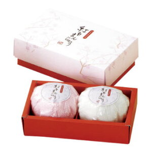 紅白まんじゅうタオル2P (TFG0702802) 20個セット販売  縁起物の「紅白饅頭」を再現したタオルセット お祝い事の記念品・景品・販促品