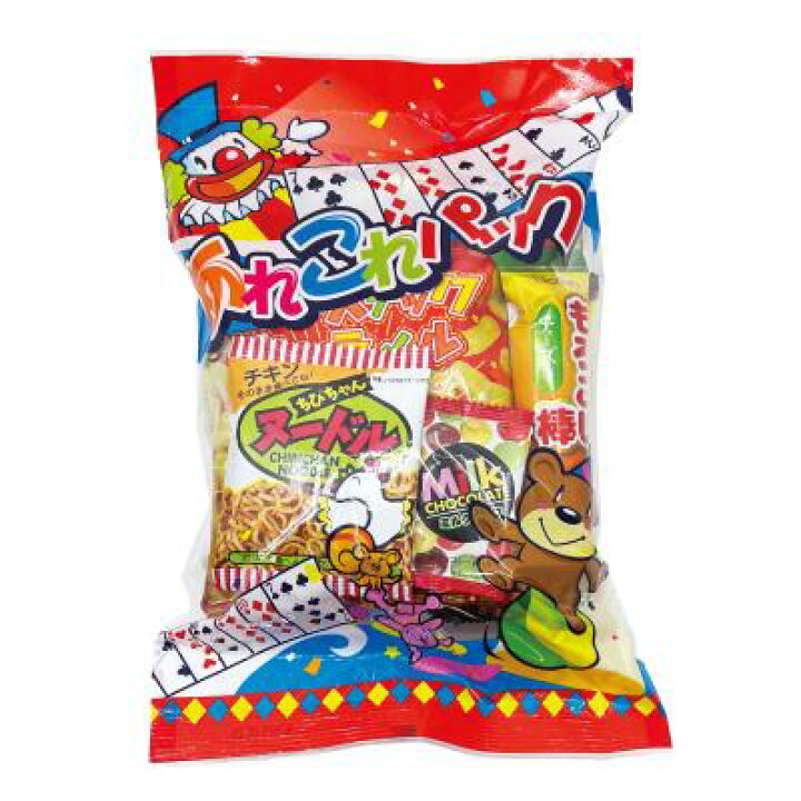 楽天市場】お菓子景品 あれこれパック 96個セット販売 低単価に抑えた 