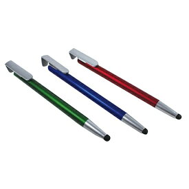 4in1タッチボールペン　600本セット販売　3色取混ぜ　タッチペン＆ボールペン、携帯スタンド、クリーナーの4機能を備えた多機能ペン　販促品・景品・粗品・ノベルティ・記念品