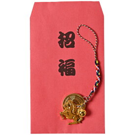 お正月景品　午 根付け（5円玉・鈴付） 干支根付ストラップ 5円玉　2026年　招福開運　干支お守り　馬　午年　縁起物　福を呼び込むアイテム　年末年始　新年のご挨拶品　販促品・ノベルティ・景品・粗品