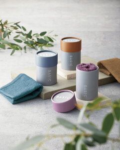 BASIC ハンカチタオル 180枚セット販売 コットン100% 200×200mm おしゃれなボックス入りタオル 箱はペン立てにもなる カラー3色取混ぜ 販促品・景品・粗品・ノベルティ